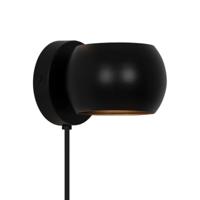 Wandlamp zwart met schakelaar & G9 Fitting Belir