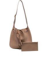 Saint Laurent sac cabas Paris VII - Marron - thumbnail