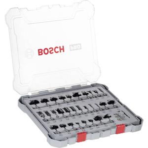 Freesset, 6 mm schacht, 30-delig Bosch Accessories 2607017474