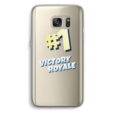 Victory Royale: Samsung Galaxy S7 Transparant Hoesje