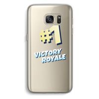 Victory Royale: Samsung Galaxy S7 Transparant Hoesje