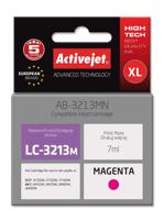 Activejet AB-3213MN printerinkt voor Brother, Brother LC3213M vervanging; Supreme; 7 ml; magenta