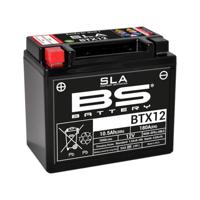 BS BATTERY Batterij gesloten onderhoudsvrij, Batterijen voor motor & scooter, BTX12 SLA - thumbnail