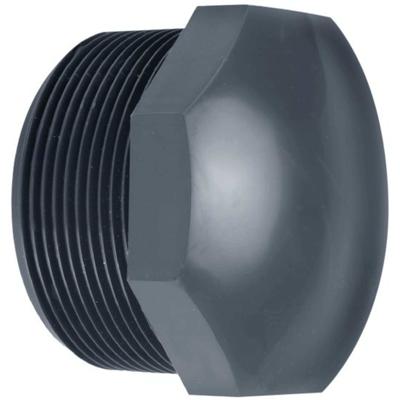Aquaforte Stop Buitendraad 2" - Duurzame Druk PVC Vijververbinding, Makkelijk te Monteren