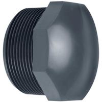 Aquaforte Stop Buitendraad 2" - Duurzame Druk PVC Vijververbinding, Makkelijk te Monteren