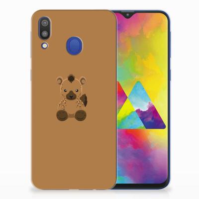 Samsung Galaxy M20 (Power) Telefoonhoesje met Naam Baby Hyena