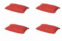 Kussen 60x40 baksteenrood piping Panama baksteenrood (4 stuks) Madison - Madison