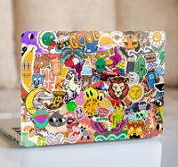 Coole willekeurige ontwerpen laptop sticker