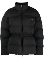 Alexander Wang gilet matelassé à logo imprimé - Noir - thumbnail