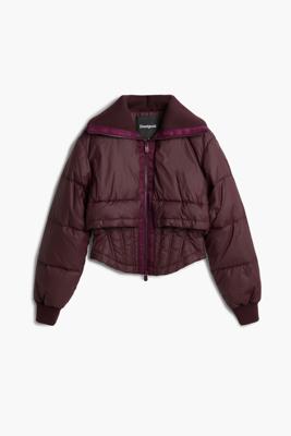 Gewatteerde corsetjas - RED - L