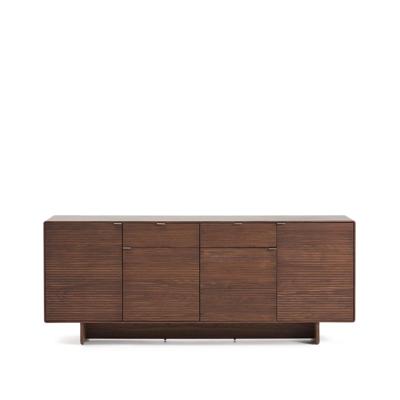 Kave Home Dressoir 'Norlen' Walnootfineer, 195cm