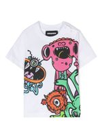 DSQUARED2 KIDS t-shirt à imprimé graphique - Blanc