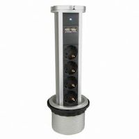 Buro stopcontact inbouw met USB aansluiting