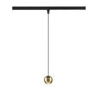 SLV Hanglamp voor railDysko 1-fase zwart met goud - 1010324 SLV Hanglamp voor railDysko 1-fase zwart met goud - 1010324