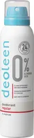 Deoleen 0% Aluminium - Deodorant Regular Spray - 24 uur effectieve bescherming - 0% parfum & 0% alcohol - Dermatologisch getest - Anti-witte strepen - 150 ml - thumbnail
