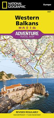 Wegenkaart - landkaart 3327 Adventure Map Western Balkans - Westelijke Balkan | National Geographic