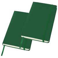 JournalBooks notitieboekje gelinieerd A5 hardcover - 2x