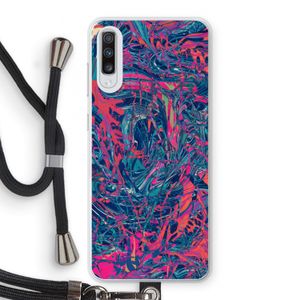Sleeping Dreams: Samsung Galaxy A70 Transparant Hoesje met koord