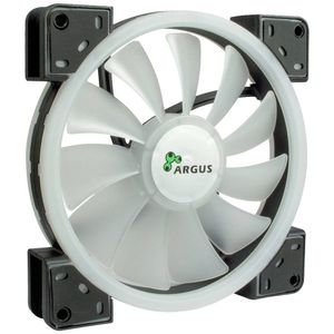 Inter-Tech 88885539 PC-ventilator Zwart