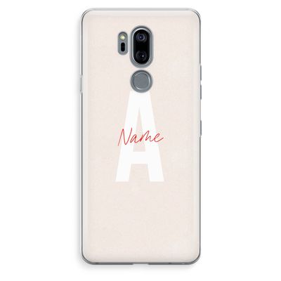Strawberry Milkshake: LG G7 Thinq Transparant Hoesje