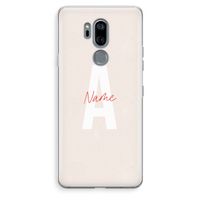 Strawberry Milkshake: LG G7 Thinq Transparant Hoesje