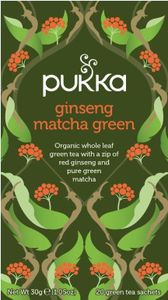 Ginseng matcha green