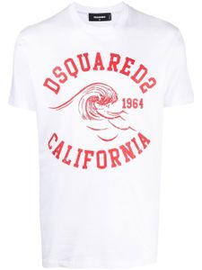 DSQUARED2 t-shirt à imprimé graphique - Blanc