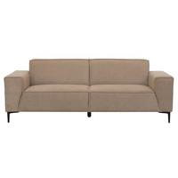 Bank Romy - 3-zits - stof Curio - beige - Leen Bakker
