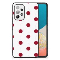 Samsung Galaxy A53 Back Cover Hoesje Cherries - thumbnail