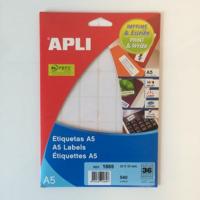 Apli mapje permanent 22x32 mm 540 stuks
