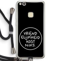 Vriendelijkheid: Huawei Ascend P10 Lite Transparant Hoesje met koord