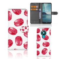 Nokia 3.4 | Book Cover | Pink Macarons