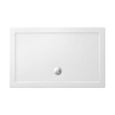 Crosswater Tray douchebak 120x90x3.5cm rechthoek met antislip acryl wit GP0R91200