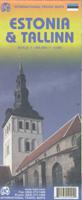 Wegenkaart - landkaart - Stadsplattegrond Estonia, Estland en Tallinn | ITMB - thumbnail