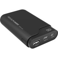 RealPower Realpower Powerbank Type C 7500 (243924) Powerbank 7500 mAh Li-ion Zwart