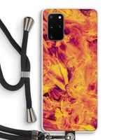 Eternal Fire: Samsung Galaxy S20 Plus Transparant Hoesje met koord