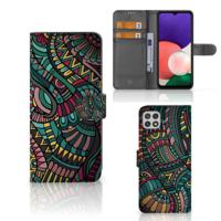 Samsung Galaxy A22 5G | Telefoon Hoesje | Aztec