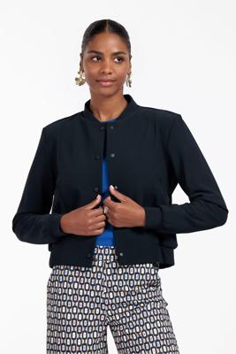 Studio Anneloes Benny Bnd Structure Jacket 12340 Jackets 6900 Dark Blue