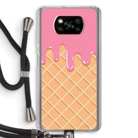 Ice cream: Xiaomi Poco X3 Pro Transparant Hoesje met koord