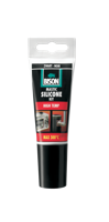 Siliconenkit High Temp Zwart Tube 60 ml - Bison
