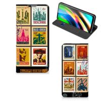 Motorola Moto G9 Plus | Book Cover | Postzegels