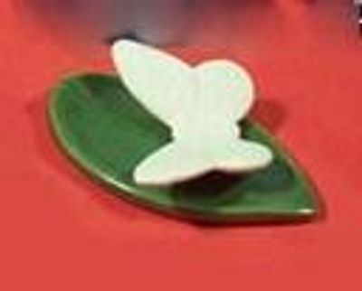 Volatile Vlinder met onderlegger (1 Set)