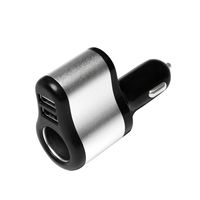 LogiLink PA0131 Auto Zwart, Zilver oplader voor mobiele apparatuur - thumbnail