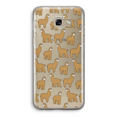 Alpacas: Samsung Galaxy A5 (2017) Transparant Hoesje