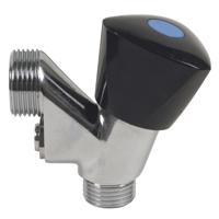 BONFIX Slangwartelkraan Zwart/Chroom BONFIX Slangwartelkraan Zwart/Chroom