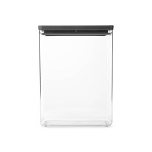 Brabantia Tasty+ Voorraadbus - Stapelbaar - 5,4 l - Dark Grey