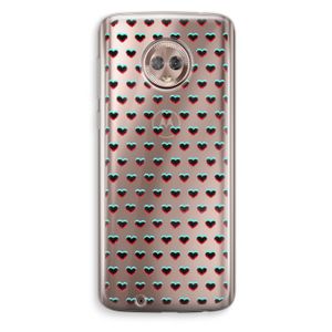 Hartjes: Motorola Moto G6 Transparant Hoesje
