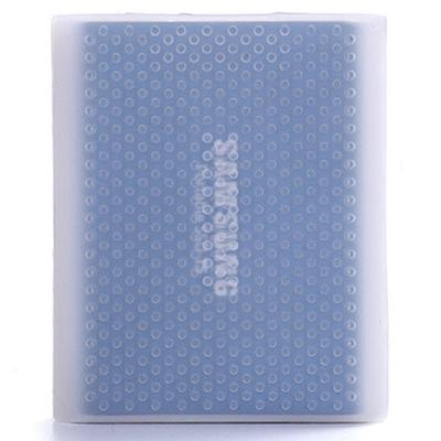 PT500 krasbestendige all-inclusive draagbare harde schijf silicone beschermhoes voor Samsung Portable SSD T5 met ventilatieopeningen (wit)