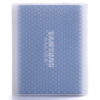 PT500 krasbestendige all-inclusive draagbare harde schijf silicone beschermhoes voor Samsung Portable SSD T5 met ventilatieopeningen (wit)