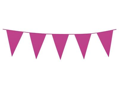 Boland Pe reuzenvlaggenlijn knalroze (10 m)